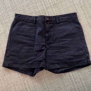 Sanctuary x Anthropologie navy shorts